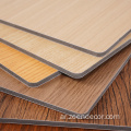 PVC Cladding Wood القشرة الزخرفية لوحات الجدار